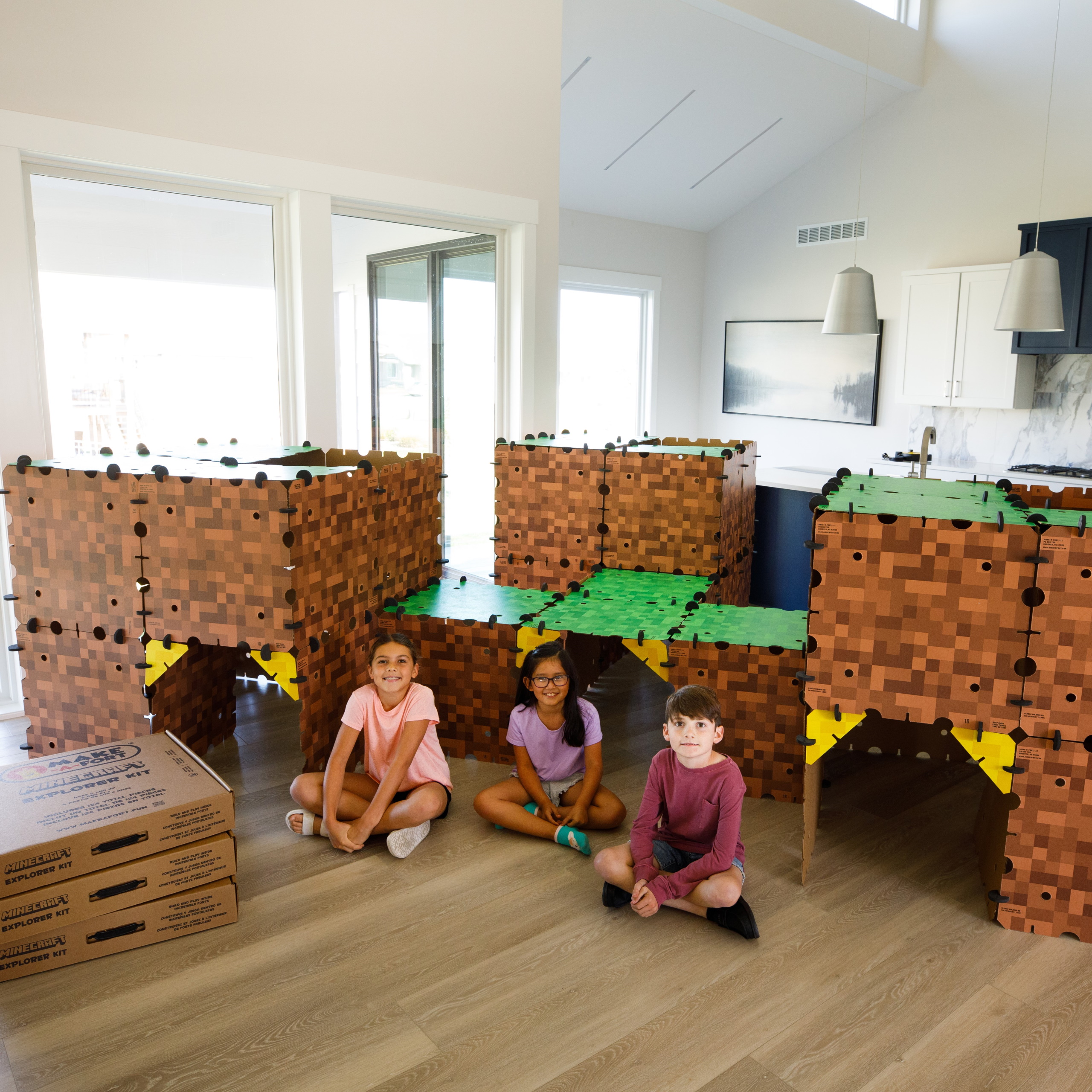 Minecraft Fort Kits (3 Pack) | Make-A-Fort