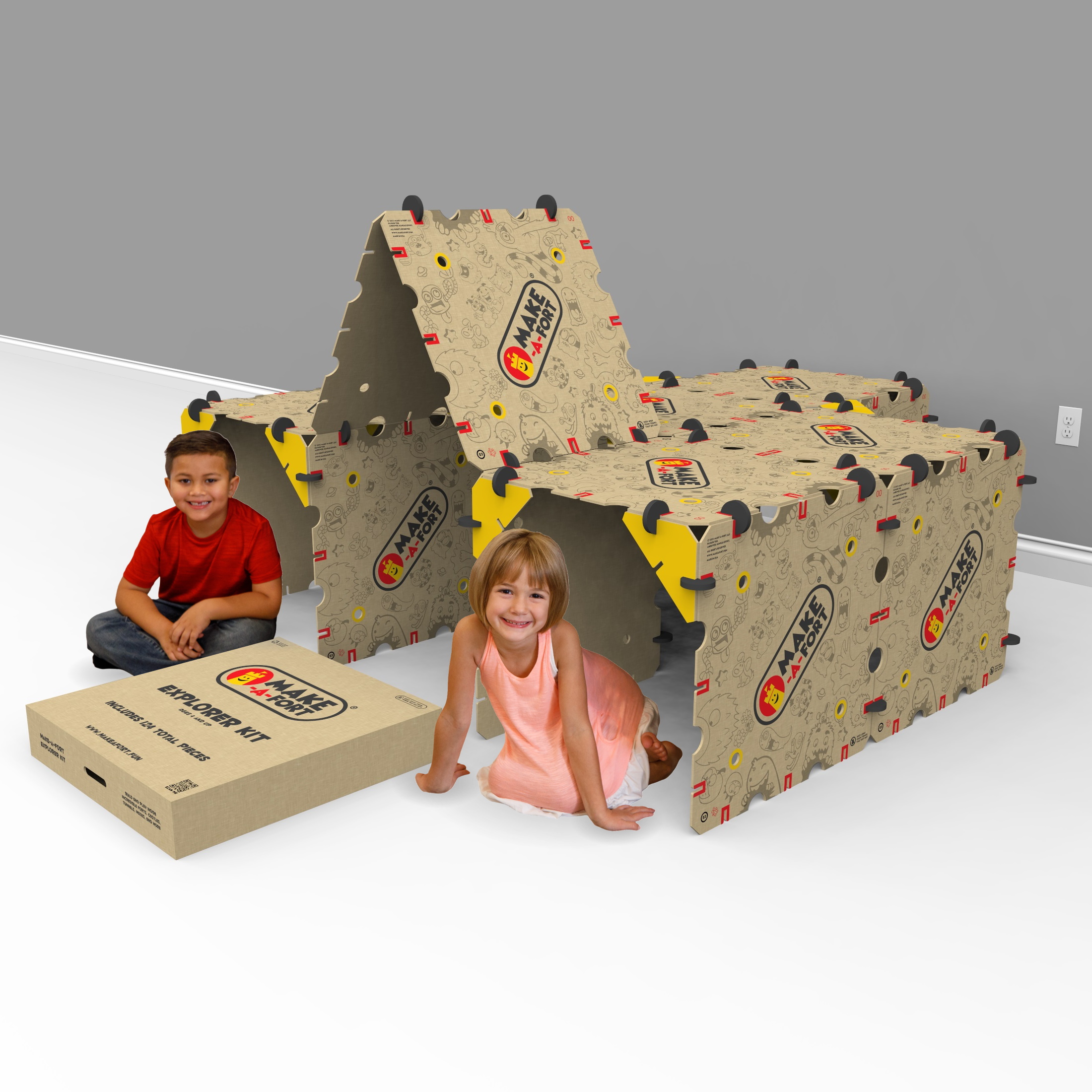 Make-A-Fort | Build really big forts for kids